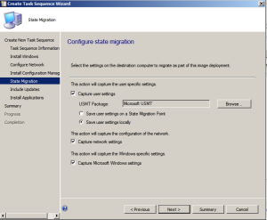 User State Migration Tool 